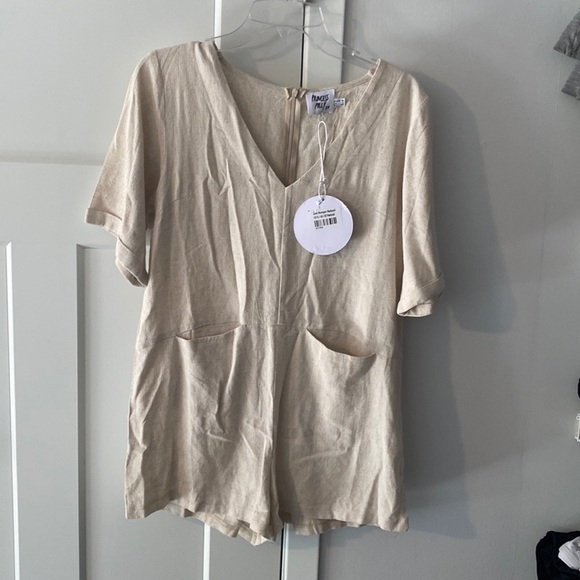 NWT Princess Polly linen romper - Picture 1 of 5
